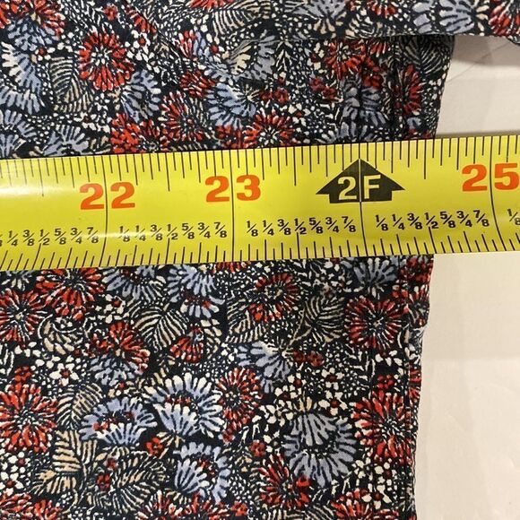 Perry Ellis slim fit floral pattern stretch cotton button down shirt size XL - Picture 6 of 7